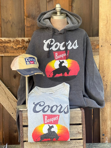 Coors Banquet Beer Graphic Tee NEW COLOR!- Lunar Rock